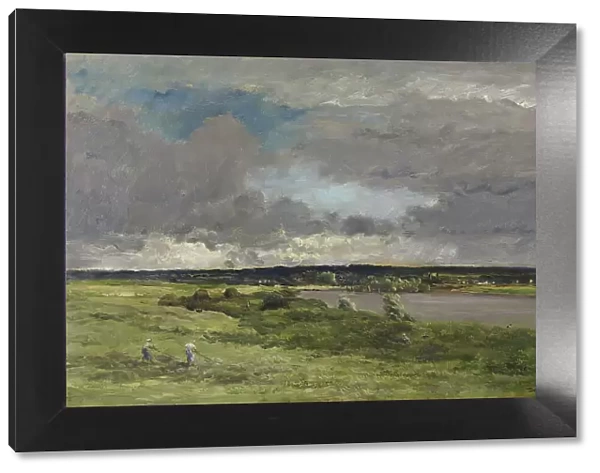 The Coming Storm; Early Spring, 1874. Creator: Charles Francois Daubigny