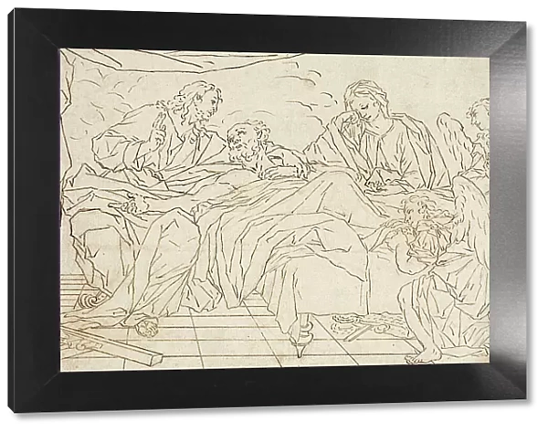 Death of St. Joseph, 18th century. Creator: Unknown