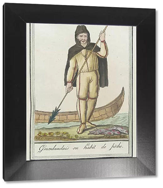Costumes de Différents Pays, Groenlandais en Habit de Pêche, c1797. Creators: Jacques Grasset de Saint-Sauveur, LF Labrousse