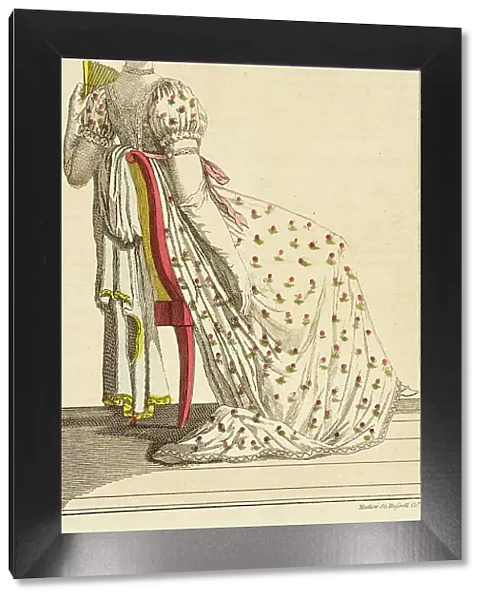 Fashion Plate (Paris Dress), between circa 1800 and circa 1805. Creator: Unknown
