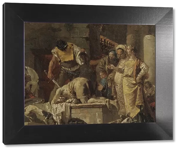 The Beheading of St John the Baptist, early-mid 18th century. Creator: Giovanni Battista Tiepolo