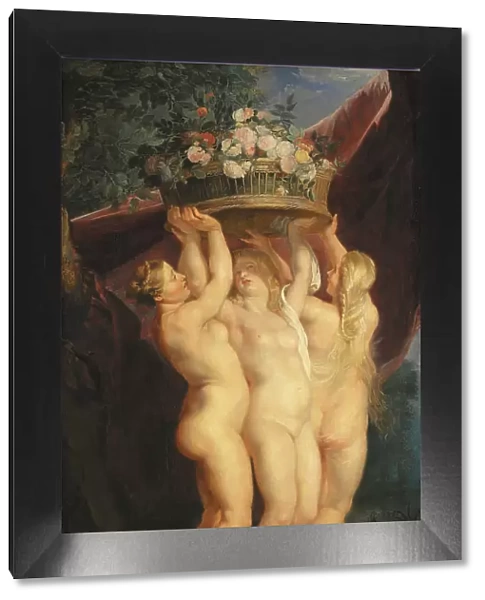 The Three Graces, c1620-1625. Creator: Workshop of Peter Paul Rubens