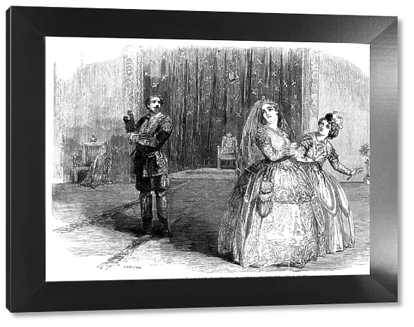 Scene from 'The Rose of Castile', at Drury Lane Theatre, 1858. Creator: Smyth. Scene from 'The Rose of Castile', at Drury Lane Theatre, 1858. Creator: Smyth