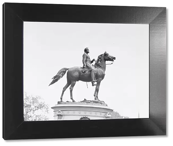 George H. Thomas - Equestrian statues in Washington, D.C. between 1911 and 1942. Creator: Arnold Genthe