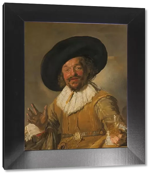 A Militiaman Holding a Berkemeyer, Known as the Merry Drinker, c.1628-c.1630. Creator: Frans Hals