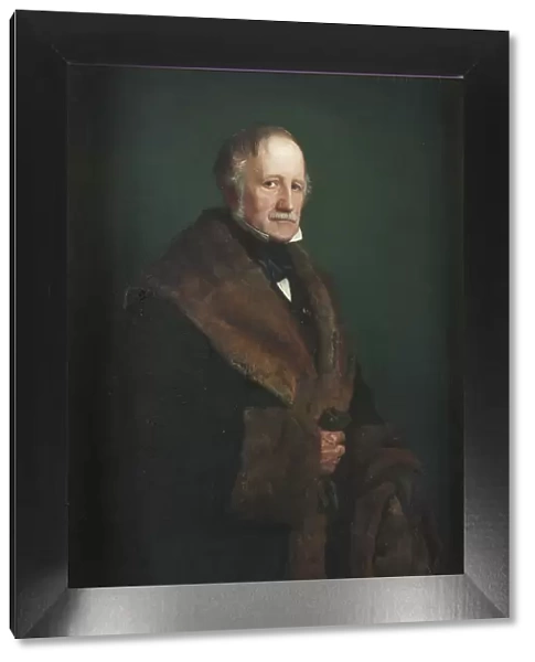 The Artist's Father Col. Count Eugène von Rosen at the Age of 71, 1868. Creator: Georg von Rosen