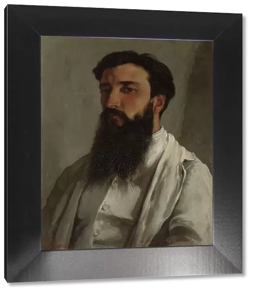 Portrait of Jules Bordet, 1870. Creator: Gustave Courbet