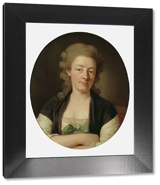 The Artist's Wife Maria Wilhelmina, 18th century. Creator: Per Krafft the Elder