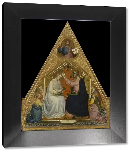 The Coronation of the Virgin, ca 1390. Creator: Lorenzo Monaco (ca. 1370-1425)