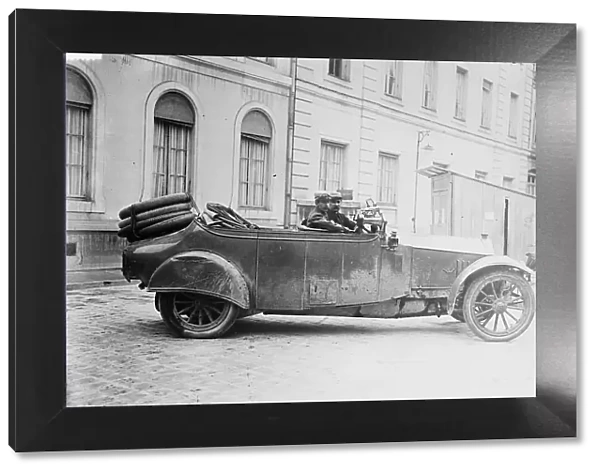 Mercedes car captured by French, between c1914 and c1915. Creator: Bain News Service