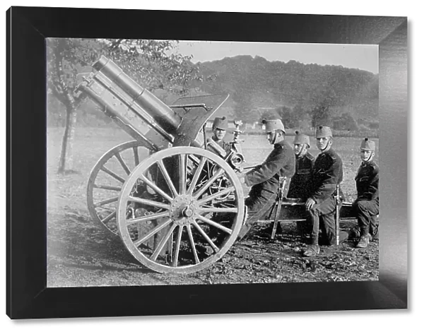 Swiss field Howitzer, between c1915 and c1920. Creator: Bain News Service