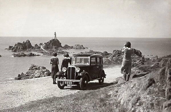 1932 Standard Little Nine at La Corbiere, Jersey. Creator: Unknown