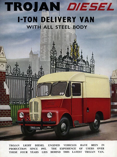 1957 Trojan diesel van brochure. Creator: Unknown