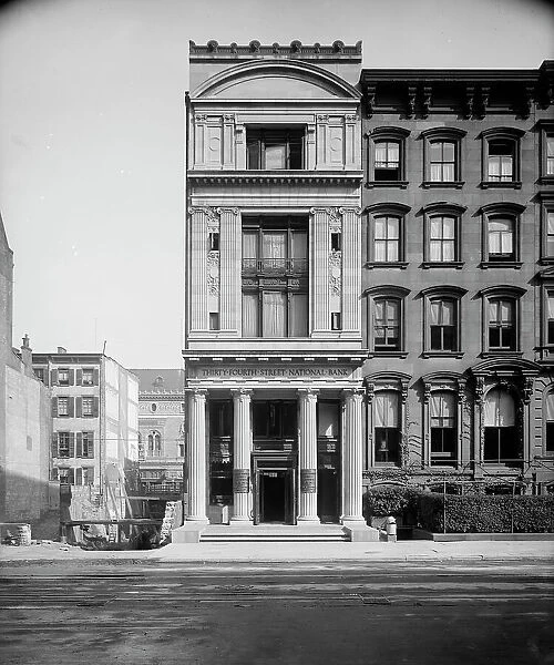 34th St. [Thirty-fourth Street] National Bank, New York City, between 1900 and 1910. Creator: Unknown