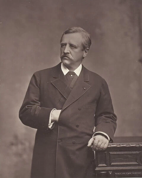 A. E. Nordenskiold (Swedish geologist and mineralogist, born Finland, 1832-1901), c. 1880. Creators: Benque, Benque and Klary