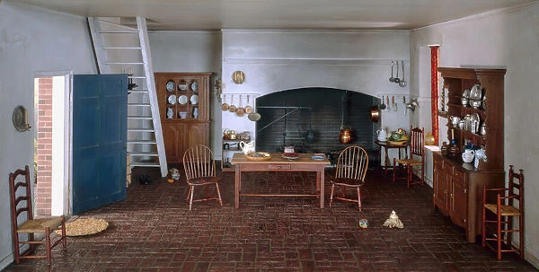A27: Virginia Kitchen, 18th Century, United States, c. 1940