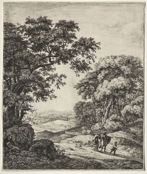 Abraham Dismissing Hagar. Creator: Anthonie Waterloo (Dutch, 1609  /  10-1690)