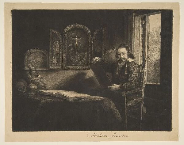 Abraham Francen, Apothecary, ca. 1656. Creator: Rembrandt Harmensz van Rijn
