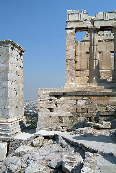 Acropolis, Athens, Greece, 2003. Creator: Ethel Davies