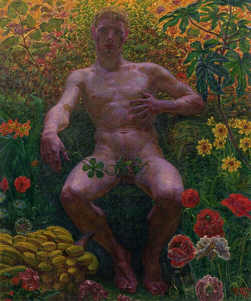 Adam in Paradise, 1914. Creator: Kristian Zahrtmann