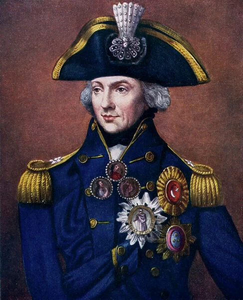 Admiral Sir Horatio Nelson, 1798-1799, (c1920). Artist: Henry Bone