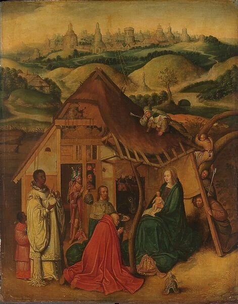 The Adoration of the Magi, c.1600-c.1650. Creator: Unknown