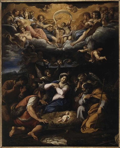 The Adoration of the Shepherds, ca. 1597. Creator: Carracci, Annibale (1560-1609)