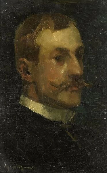 Adriaan Pit, Director of the Nederlandsch Museum voor Geschiedenis en Kunst in Amsterdam, 1880-1900. Creator: Marius van der Maarel