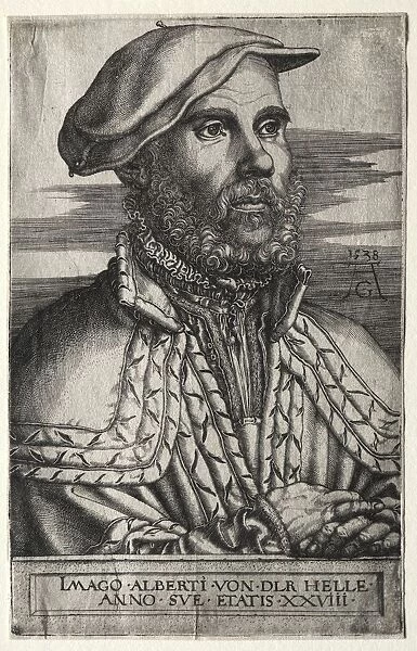 Albert van der Helle, 1538. Creator: Heinrich Aldegrever (German, 1502-1555  /  61)