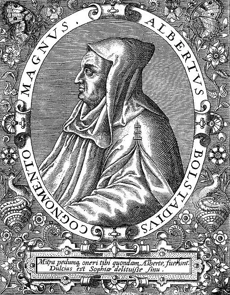 Albertus Magnus (c1200-1280) German-born Dominican friar, late 16th century