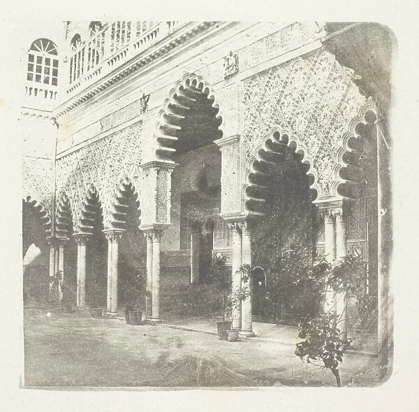 Alcazar de Seville, c. 1853  /  58. Creator: William Henry Fox Talbot
