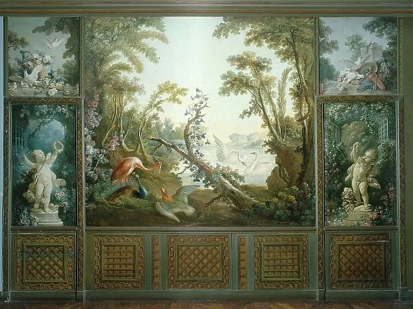 Amour aux raisins, between 1765 and 1770. Creator: Francois Boucher
