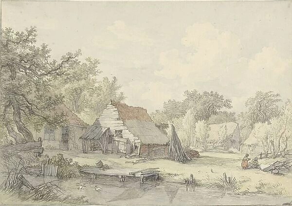 On the Amstelveen road, 1776-1822. Creator: Jan Hulswit
