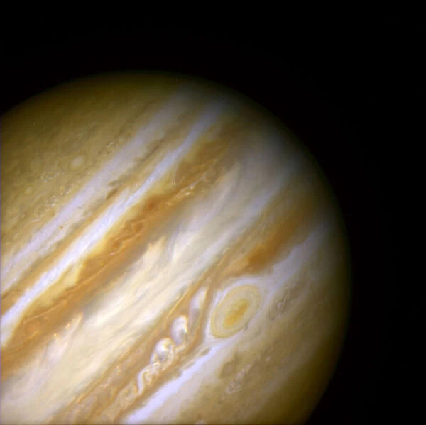 An ancient storm in the Jovian atmosphere, 1999. Creator: NASA
