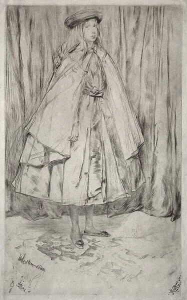 Annie Haden, 1860. Creator: James McNeill Whistler (American, 1834-1903)