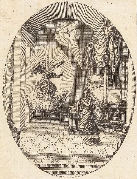 The Annunciation, c. 1631. Creator: Jacques Callot