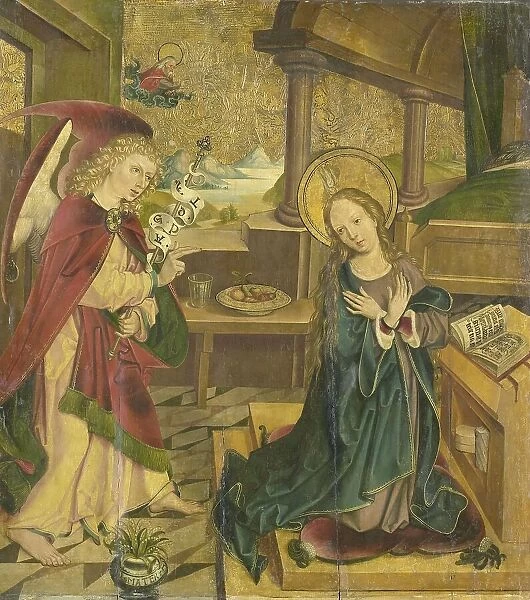 Annunciation to the Virgin, 1490-1510. Creator: Meester van het Salemer Altaar