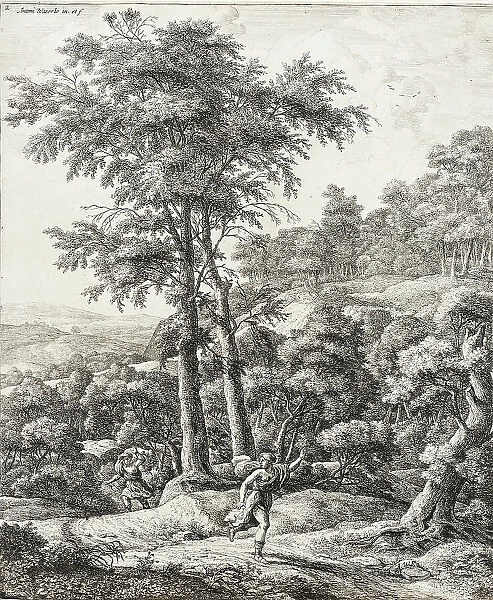Apollo and Daphne, between circa 1650 and circa 1660. Creator: Anthonie Waterloo