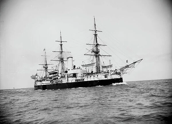 Aquidaban, Brazilian navy, 1893. Creator: Unknown
