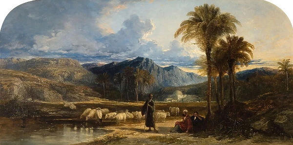 Arab Shepherds, 1842. Creator: William James Muller