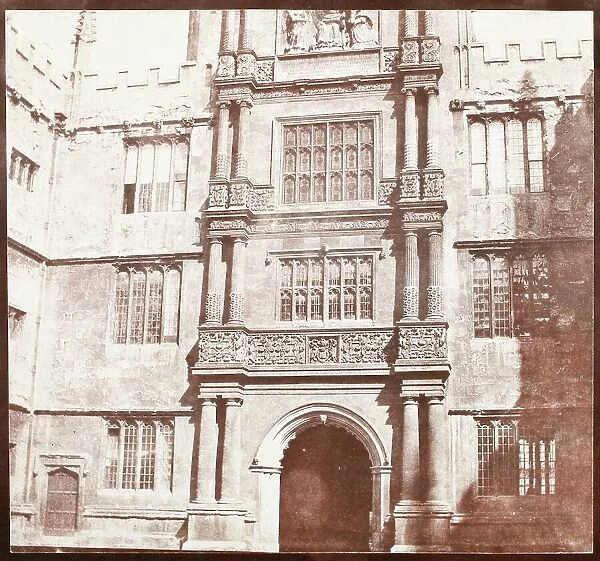 Architectural Study (Old Schools Hall, Oxford), Printed 1843 circa. Creator: William Henry Fox Talbot