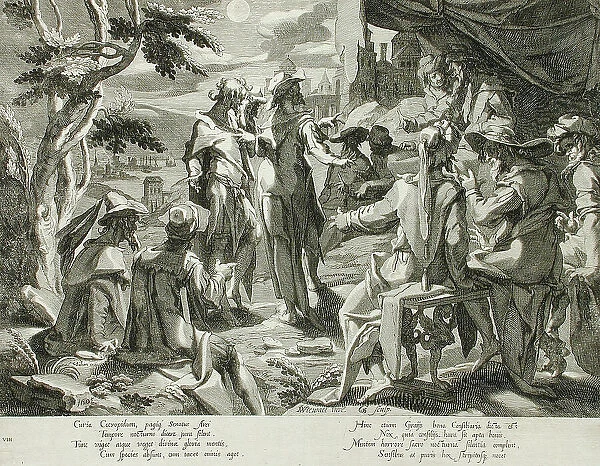 The Areopagite Judges of Athens, 1605. Creator: Willem van Swanenburg