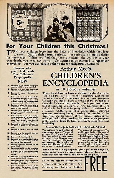 Arthur Mees Childrens Encyclopedia, 1935