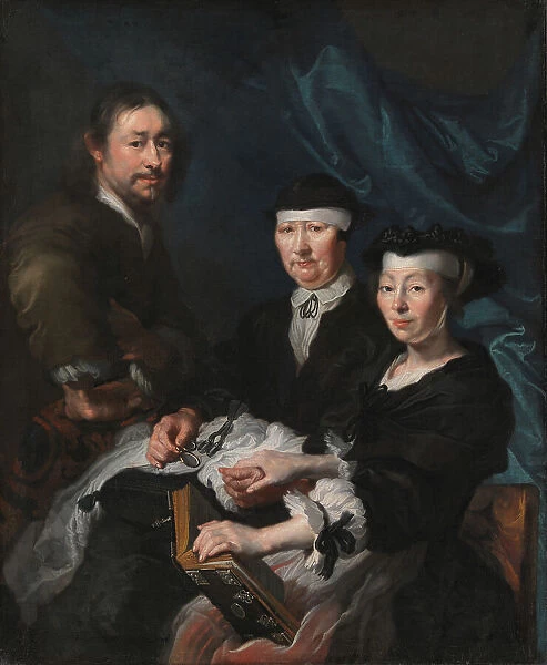 The Artist with his Family, 1640. Creator: Karel van Mander III