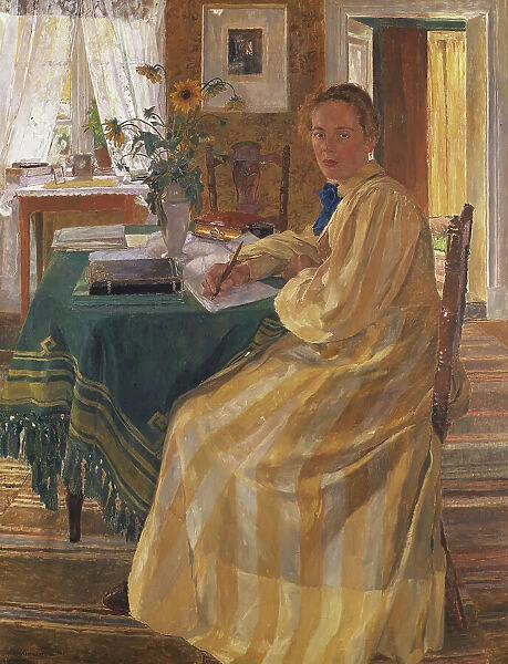 The Artist's Sister, 1899. Creator: Carl Wilhelmson