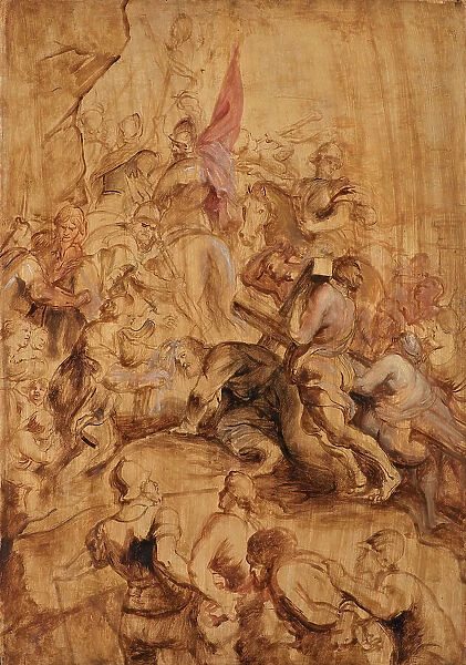 The Ascent to Calvary. The Bearing of the Cross, 1634. Creator: Peter Paul Rubens