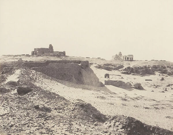 Assouan, Ruines de l Ancienne Enciente Arabe, au Sud-Est de la Ville, 1851-52