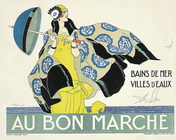 Au Bon Marché, c. 1925. Creator: Vincent, René (1879-1936)