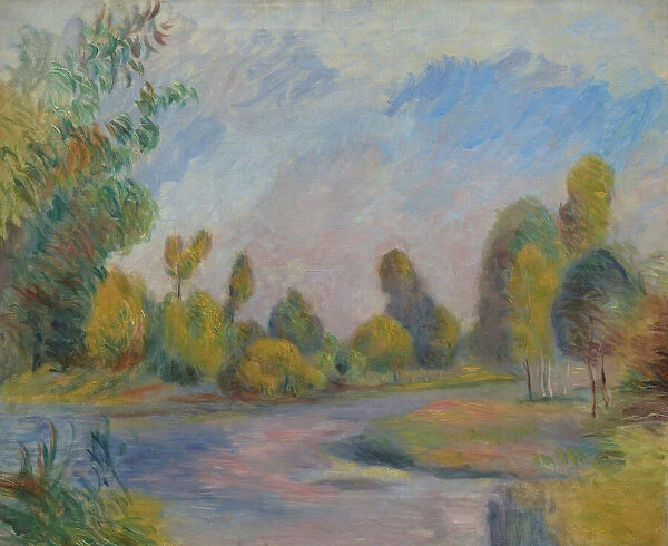 Au bord de la riviere, 1896. Creator: Renoir, Pierre Auguste (1841-1919)