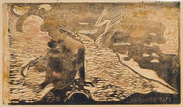 Auti Te Pape, 1893-94. 1893-94. Creator: Paul Gauguin